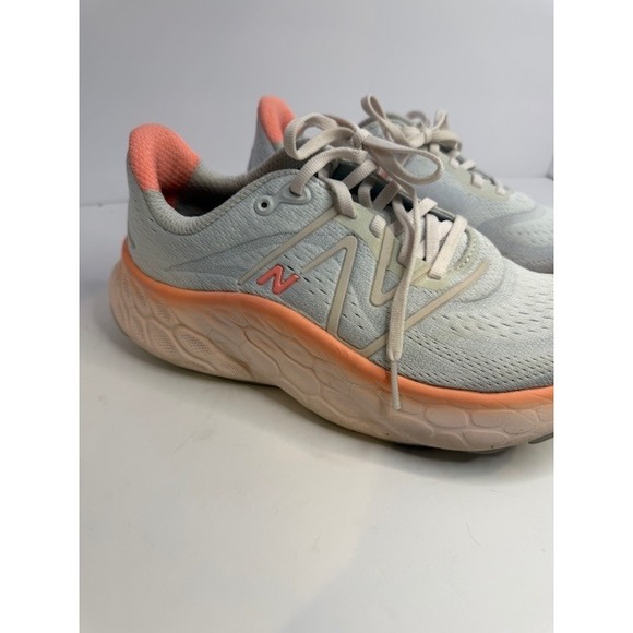 New Balance Fresh Foam X More v4 Grey Peach Running Shoes WMORCM4 Womens 8.5 - Picture 10 of 10
